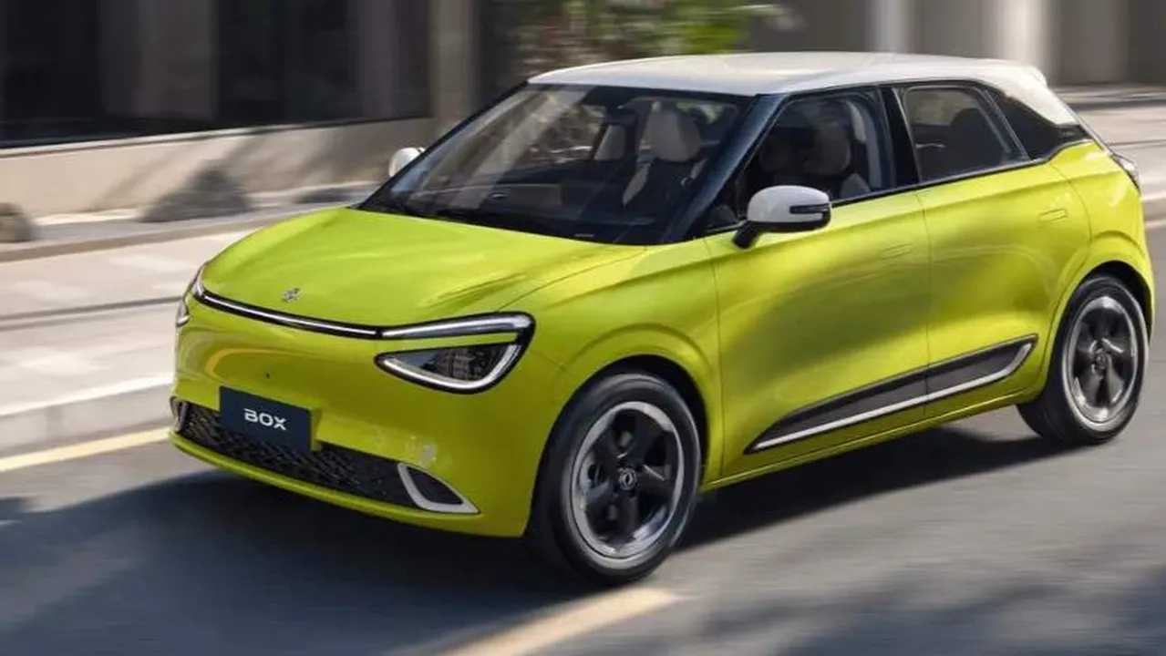 Dongfeng Box: diseño moderno y urbano con eficiencia eléctrica destacada.