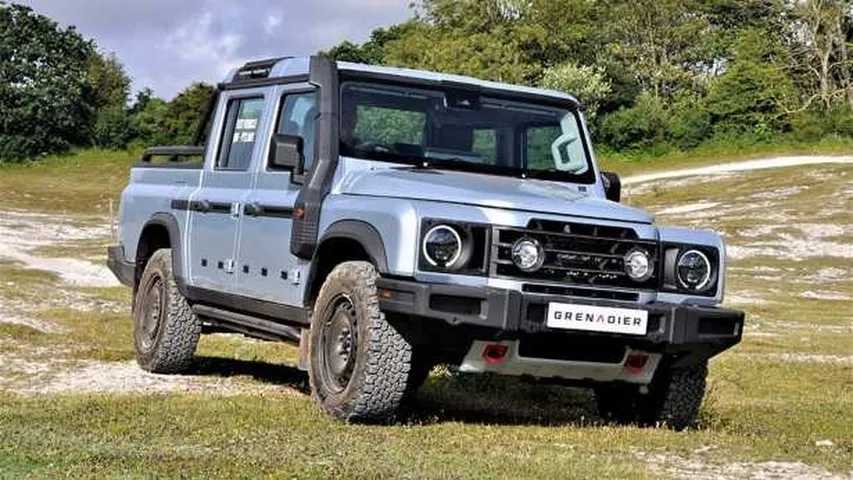 El INEOS Grenadier Quartermaster, evolución del Station Wagon, es un pick-up robusto, versátil y potente.