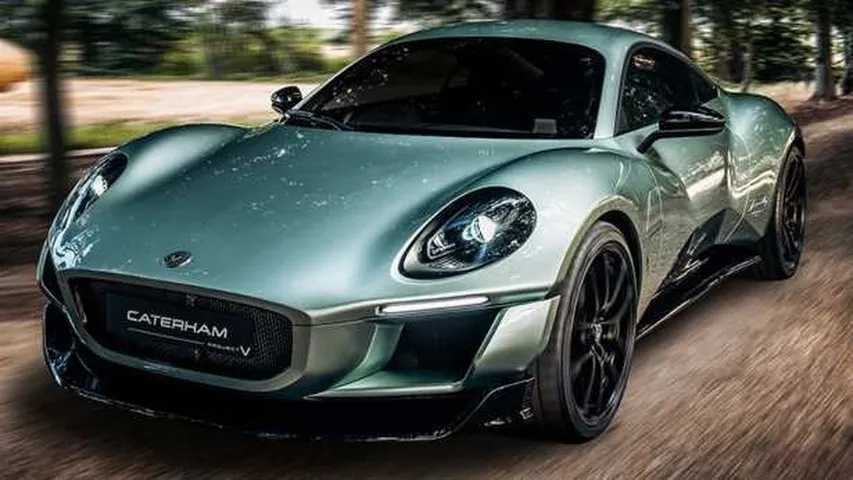 El Caterham Project V combina un diseño futurista, rendimiento eléctrico de alta potencia y elegancia.