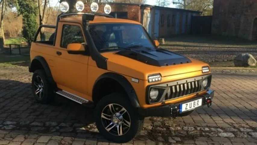 Ya es posible comprar en Europa el Lada Niva Pick-up. (Foto: Zubr-concept.de)