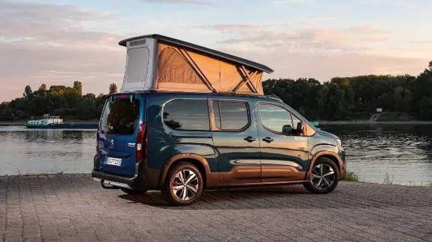 Peugeot ha presentado la versión camper de su e-Rifter.